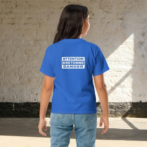 T-shirt 6 à 14 ans ATTENTION BRETONNE DANGER