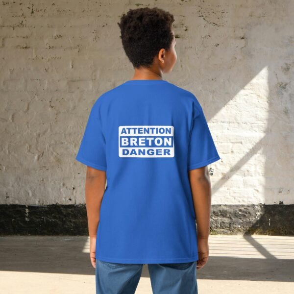 T-shirt enfant 6 à 14 ans ATTENTION BRETON DANGER